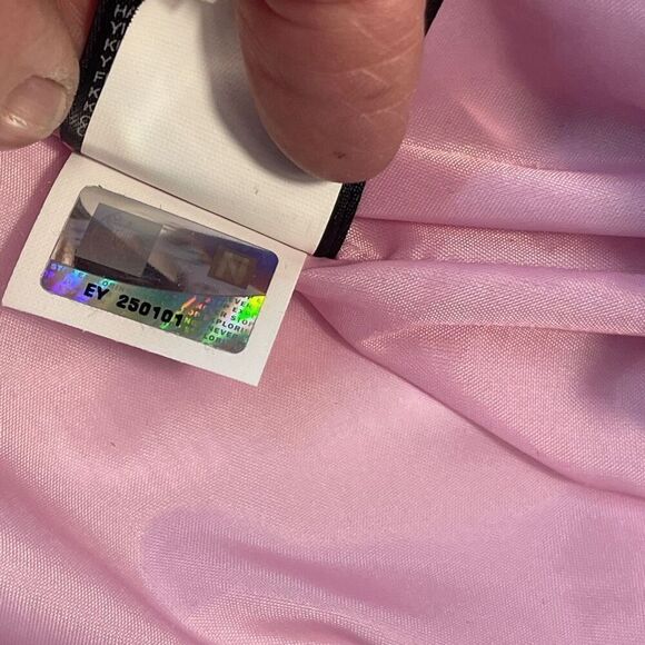 The North Face Pink Vented Zip Hyvent Windbreaker Hooded Jacket Size Large - Picture 7 of 13